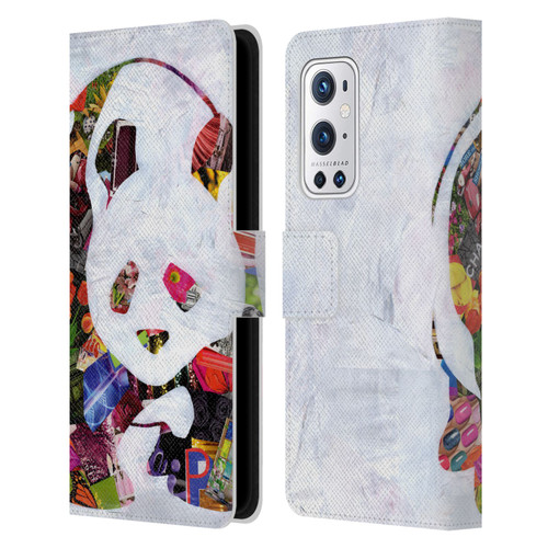 Artpoptart Animals Panda Leather Book Wallet Case Cover For OnePlus 9 Pro