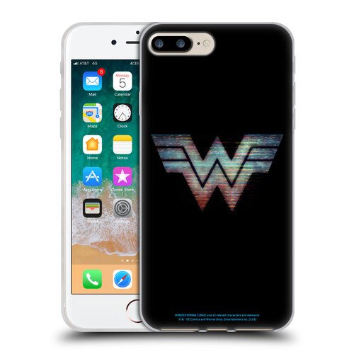 Wonder Woman 1984 Logo Art Main Soft Gel Case for Apple iPhone 7 Plus / iPhone 8 Plus