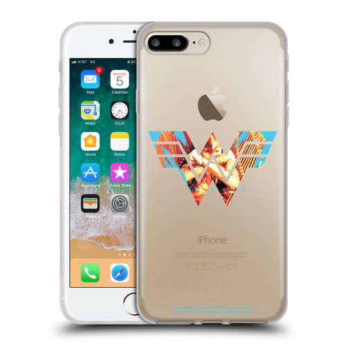 Wonder Woman 1984 Logo Art Truth Soft Gel Case for Apple iPhone 7 Plus / iPhone 8 Plus