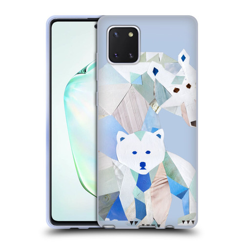 Artpoptart Animals Polar Bears Soft Gel Case for Samsung Galaxy Note10 Lite