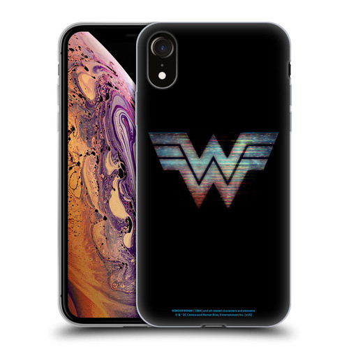 Wonder Woman 1984 Logo Art Main Soft Gel Case for Apple iPhone XR
