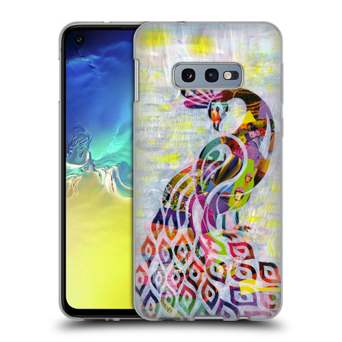 Artpoptart Animals Peacock Soft Gel Case for Samsung Galaxy S10e