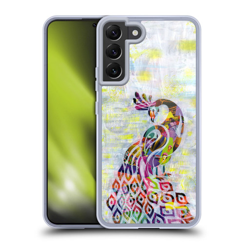 Artpoptart Animals Peacock Soft Gel Case for Samsung Galaxy S22+ 5G