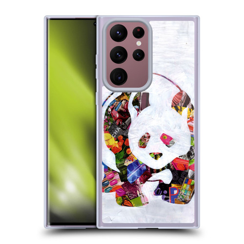 Artpoptart Animals Panda Soft Gel Case for Samsung Galaxy S22 Ultra 5G
