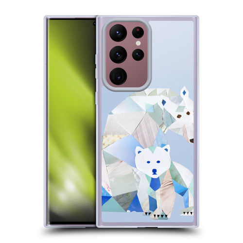 Artpoptart Animals Polar Bears Soft Gel Case for Samsung Galaxy S22 Ultra 5G