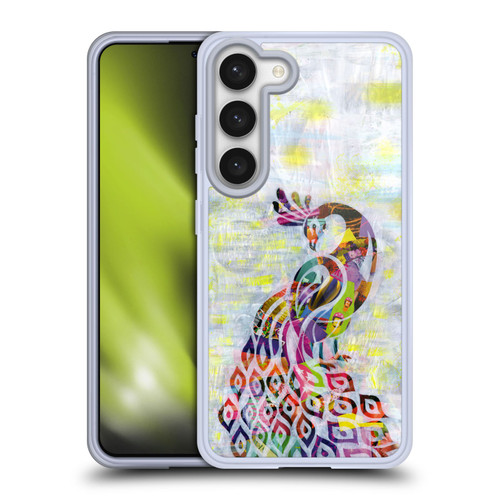 Artpoptart Animals Peacock Soft Gel Case for Samsung Galaxy S23 5G