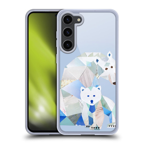 Artpoptart Animals Polar Bears Soft Gel Case for Samsung Galaxy S23+ 5G