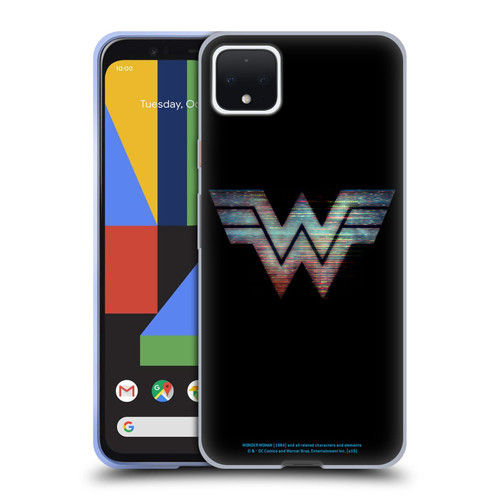 Wonder Woman 1984 Logo Art Main Soft Gel Case for Google Pixel 4 XL