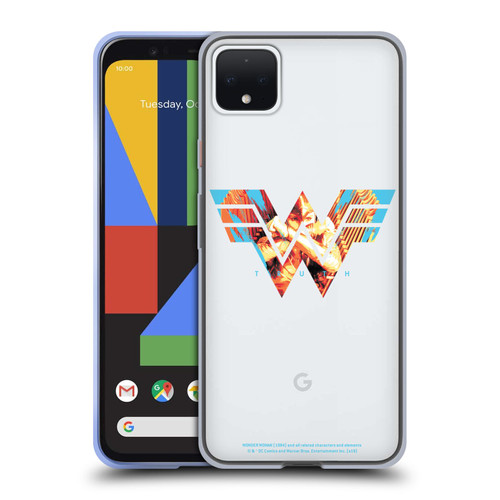 Wonder Woman 1984 Logo Art Truth Soft Gel Case for Google Pixel 4 XL