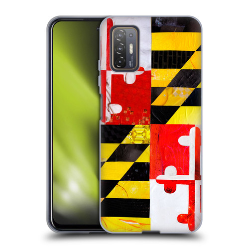Artpoptart Flags Maryland Soft Gel Case for HTC Desire 21 Pro 5G