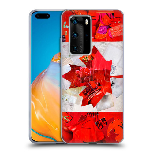 Artpoptart Flags Canada Soft Gel Case for Huawei P40 Pro / P40 Pro Plus 5G
