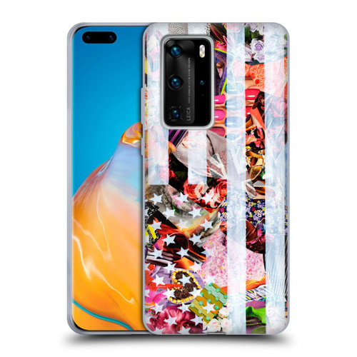 Artpoptart Flags Murican Soft Gel Case for Huawei P40 Pro / P40 Pro Plus 5G