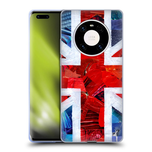 Artpoptart Flags Union Jack Soft Gel Case for Huawei Mate 40 Pro 5G
