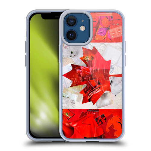 Artpoptart Flags Canada Soft Gel Case for Apple iPhone 12 Mini