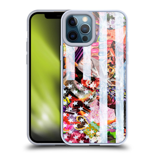 Artpoptart Flags Murican Soft Gel Case for Apple iPhone 12 Pro Max & MagSafe