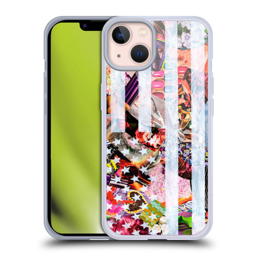 Artpoptart Flags Murican Soft Gel Case for Apple iPhone 13