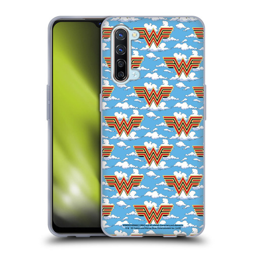 Wonder Woman 1984 Logo Art Retro Pattern 2 Soft Gel Case for OPPO Find X2 Lite 5G