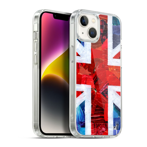 Artpoptart Flags Union Jack Soft Gel Case for Apple iPhone 14 Plus & MagSafe