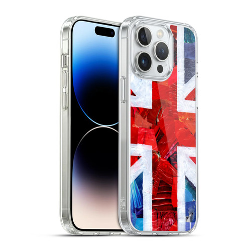 Artpoptart Flags Union Jack Soft Gel Case for Apple iPhone 14 Pro Max & MagSafe