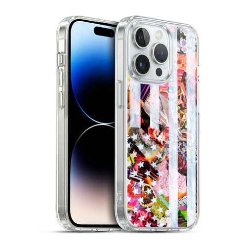 Artpoptart Flags Murican Soft Gel Case for Apple iPhone 14 Pro & MagSafe