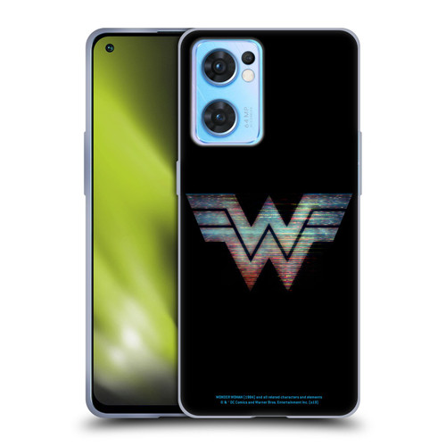 Wonder Woman 1984 Logo Art Main Soft Gel Case for OPPO Reno7 5G / Find X5 Lite