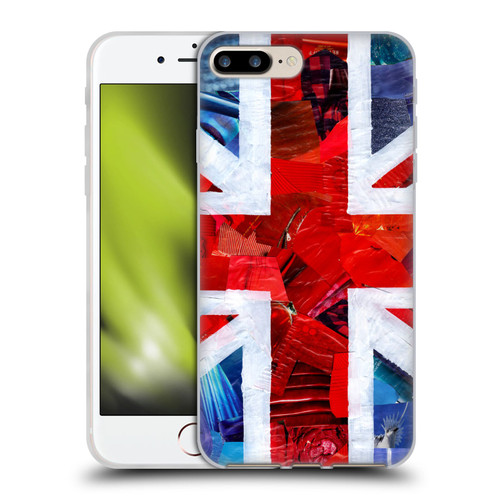 Artpoptart Flags Union Jack Soft Gel Case for Apple iPhone 7 Plus / iPhone 8 Plus & MagSafe
