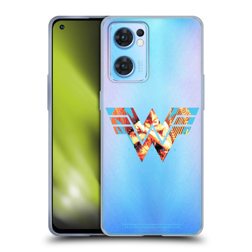 Wonder Woman 1984 Logo Art Truth Soft Gel Case for OPPO Reno7 5G / Find X5 Lite