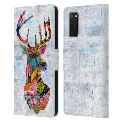 Artpoptart Animals Deer Leather Book Wallet Case Cover For Samsung Galaxy S20 / S20 5G