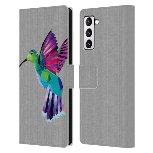 Artpoptart Animals Hummingbird Leather Book Wallet Case Cover For Samsung Galaxy S21+ 5G