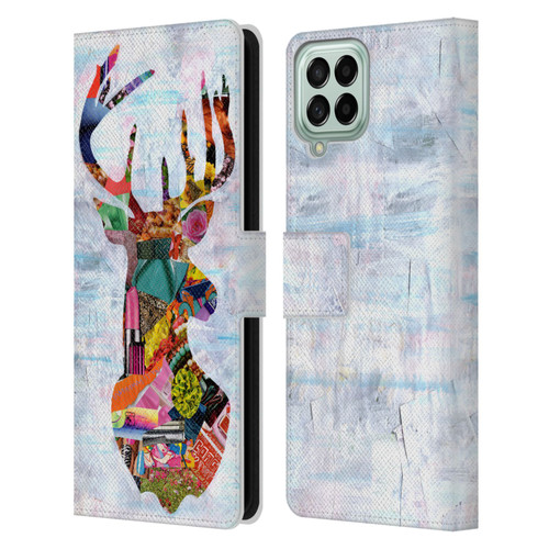 Artpoptart Animals Deer Leather Book Wallet Case Cover For Samsung Galaxy M33 (2022)