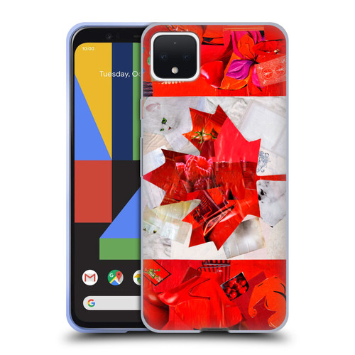 Artpoptart Flags Canada Soft Gel Case for Google Pixel 4 XL