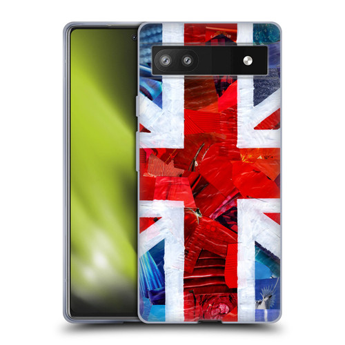 Artpoptart Flags Union Jack Soft Gel Case for Google Pixel 6a