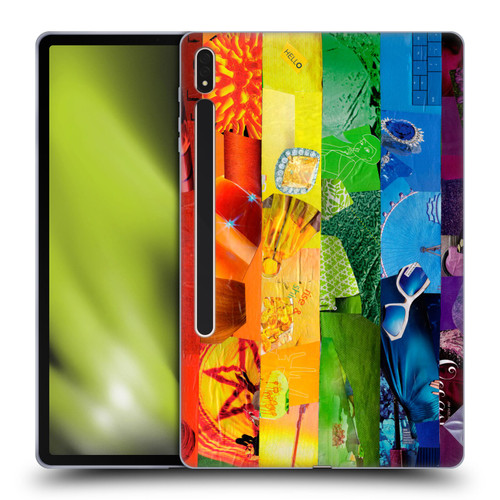Artpoptart Flags LGBT Soft Gel Case for Samsung Galaxy Tab S8 Plus