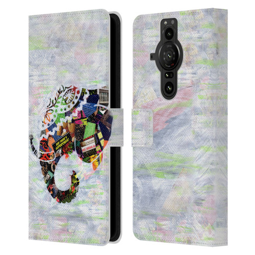 Artpoptart Animals Elephant Leather Book Wallet Case Cover For Sony Xperia Pro-I