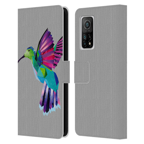 Artpoptart Animals Hummingbird Leather Book Wallet Case Cover For Xiaomi Mi 10T 5G