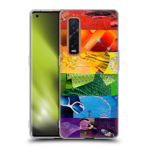 Artpoptart Flags LGBT Soft Gel Case for OPPO Find X2 Pro 5G