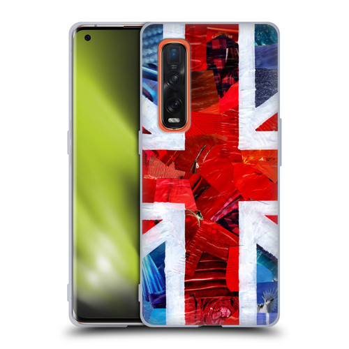 Artpoptart Flags Union Jack Soft Gel Case for OPPO Find X2 Pro 5G