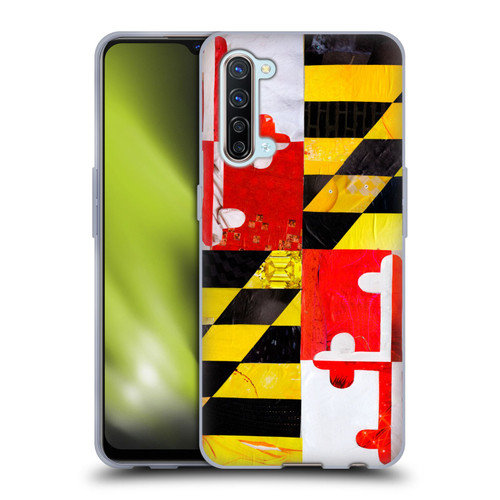 Artpoptart Flags Maryland Soft Gel Case for OPPO Find X2 Lite 5G