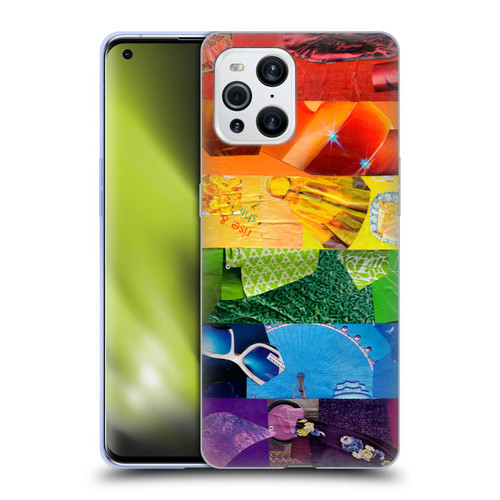 Artpoptart Flags LGBT Soft Gel Case for OPPO Find X3 / Pro