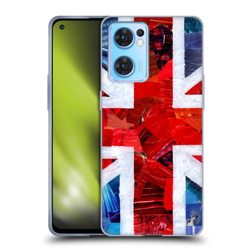 Artpoptart Flags Union Jack Soft Gel Case for OPPO Reno7 5G / Find X5 Lite