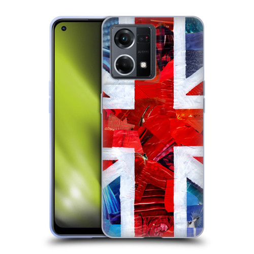 Artpoptart Flags Union Jack Soft Gel Case for OPPO Reno8 4G