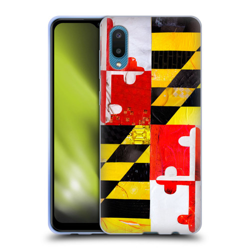 Artpoptart Flags Maryland Soft Gel Case for Samsung Galaxy A02/M02 (2021)