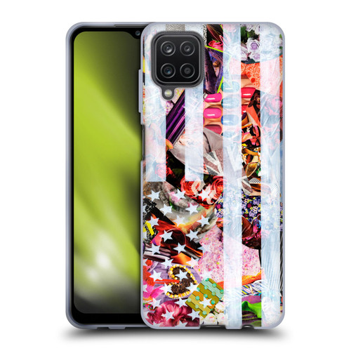 Artpoptart Flags Murican Soft Gel Case for Samsung Galaxy A12 (2020)