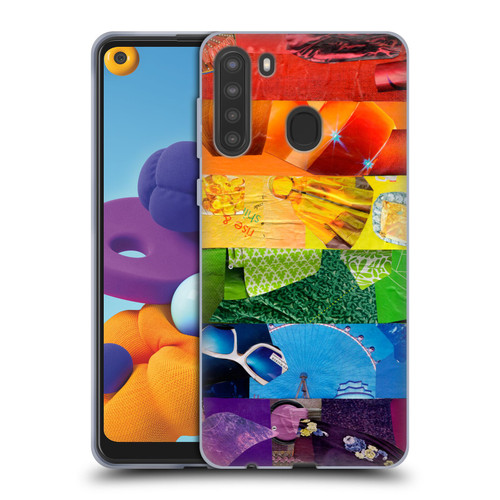 Artpoptart Flags LGBT Soft Gel Case for Samsung Galaxy A21 (2020)