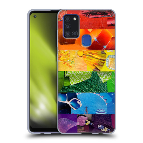 Artpoptart Flags LGBT Soft Gel Case for Samsung Galaxy A21s (2020)