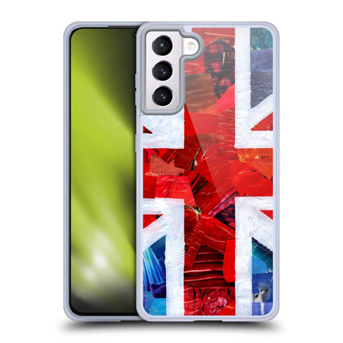Artpoptart Flags Union Jack Soft Gel Case for Samsung Galaxy S21+ 5G & MagSafe