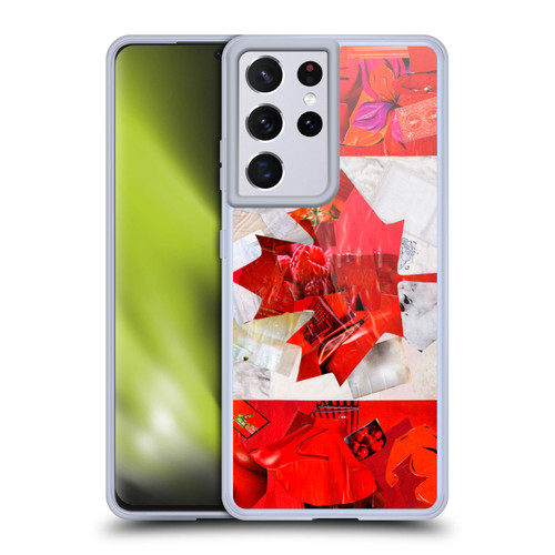 Artpoptart Flags Canada Soft Gel Case for Samsung Galaxy S21 Ultra 5G & MagSafe