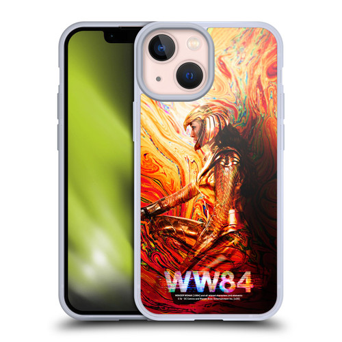 Wonder Woman 1984 Poster 2 Golden Eagle Armor 2 Soft Gel Case for Apple iPhone 13 Mini