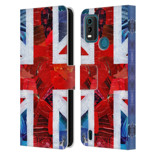 Artpoptart Flags Union Jack Leather Book Wallet Case Cover For Nokia G11 Plus