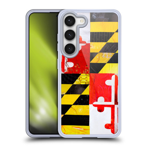 Artpoptart Flags Maryland Soft Gel Case for Samsung Galaxy S23 5G & MagSafe